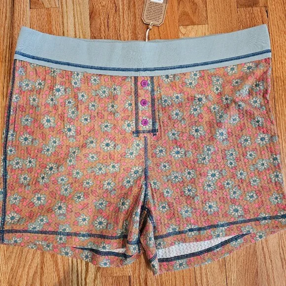 NWT Natural Life Thermal Pajama Shorts - Picture 1 of 7